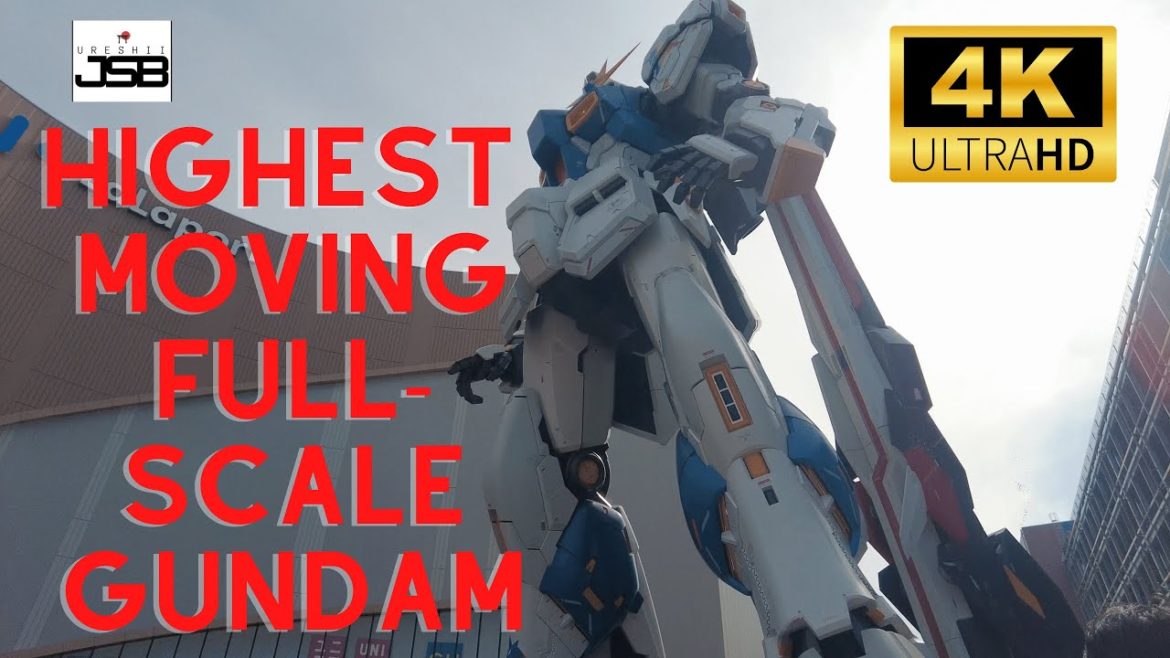 [4K UHD] Japan Walk Tour - Highest Full-scale Moving Gundam l Lalaport Fukuoka Walking  l ららぽーと福岡