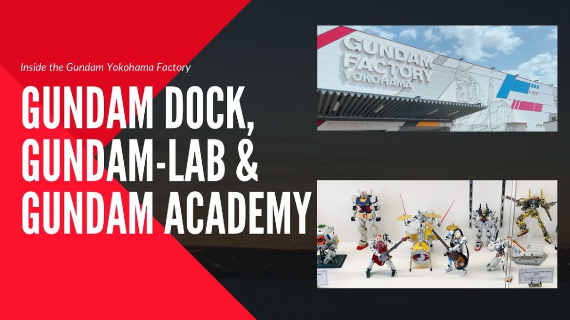 GUNDAM FACTORY YOKOHAMA | Inside Gundam-Lab and Academy