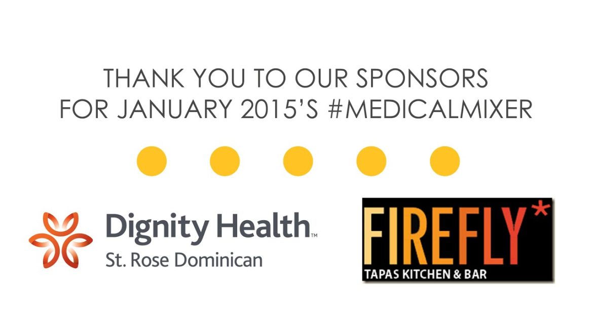 Las Vegas HEALS January 2015 Medical Mixer at Firefly Tapas