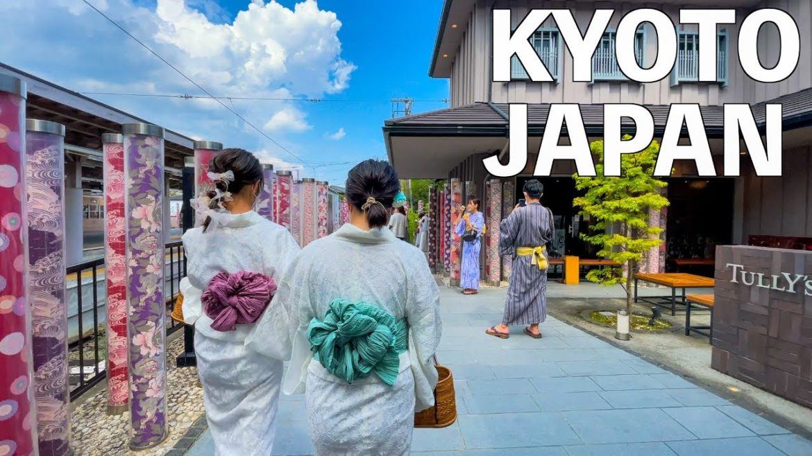 【4K】Kyoto, Arashiyama walk tour in Summer 2022 【4K】Kyoto, Arashiyama walk tour in Summer 2022