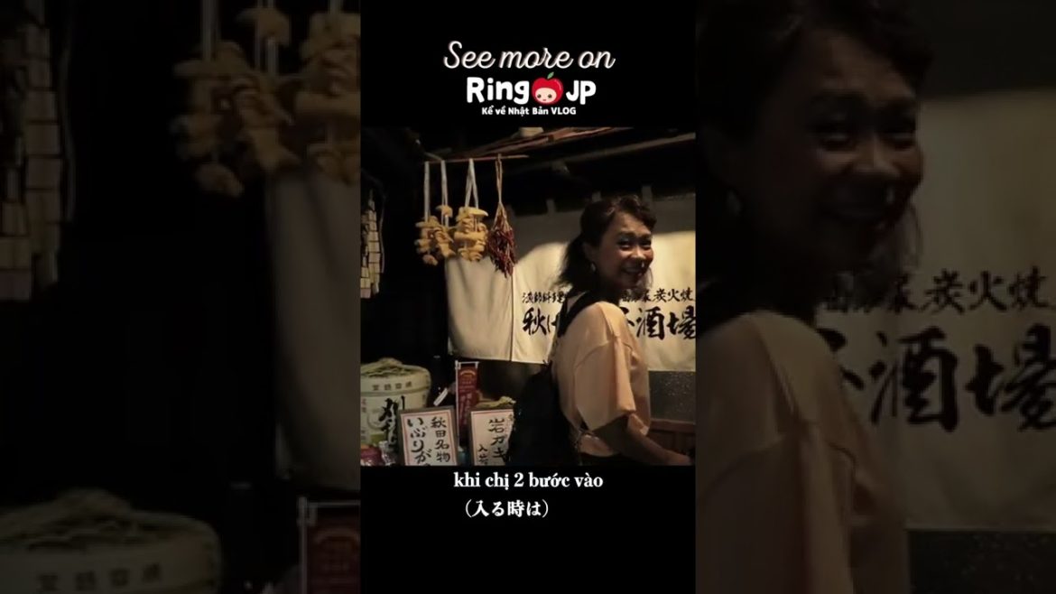 #shorts / Ringo JP - Akita P2 - Khi chị 2 tôy "thích mấy cái quán kiểu này nè" / 姉はこう言う店が好き