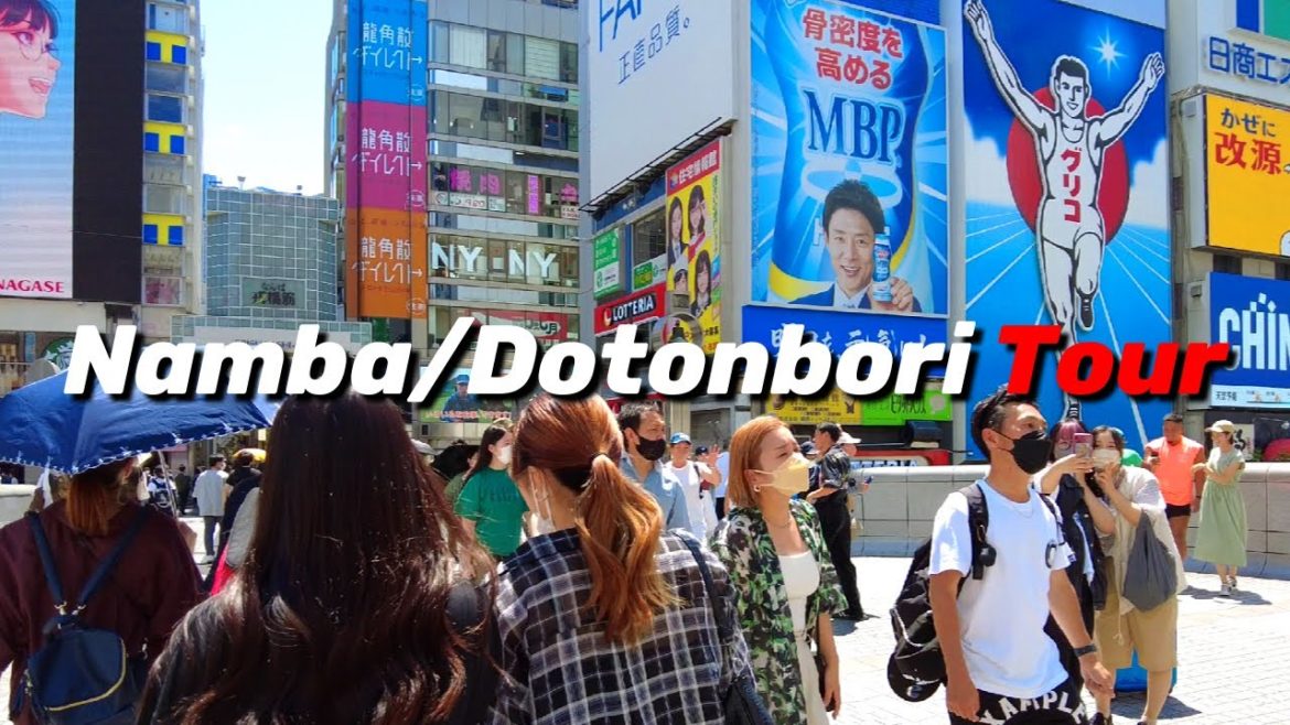 [Japan]　Osaka's No. 1 downtown area! Strolling around "Namba"