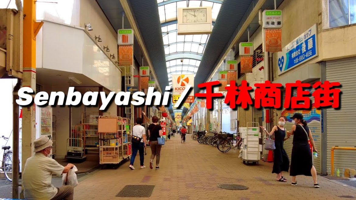 Walking Osaka | "Senbayashi Shopping Street" and Back Alleys【Japan】 Walking Osaka | "Senbayashi Shopping Street" and Back Alleys【Japan】
