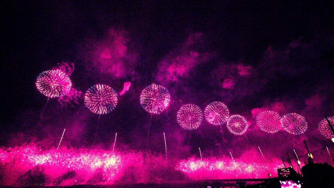 8K HDR 新潟 長岡花火 2022年8月3日セレクション HDRの輝きと迫力ある音を楽しむ  Niigata, Nagaoka Fireworks Selection