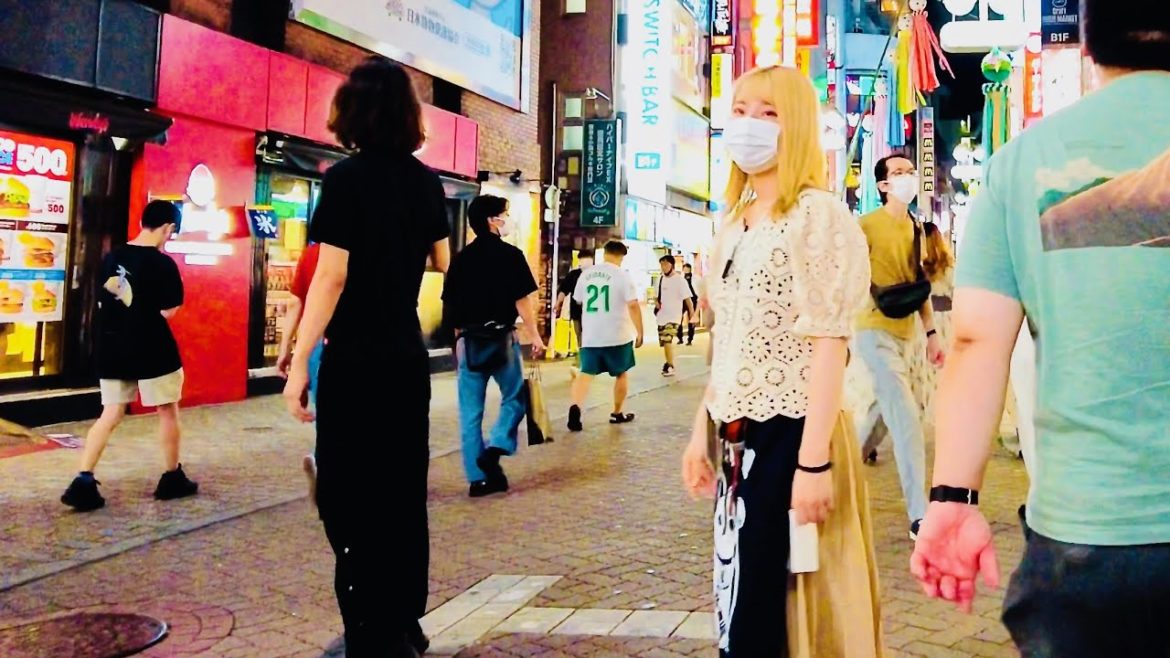 Tokyo Night Walk - Shibuya (▶ 69 min) | 4K 渋谷 August, 2022 | Japan City Travel Walking Tour