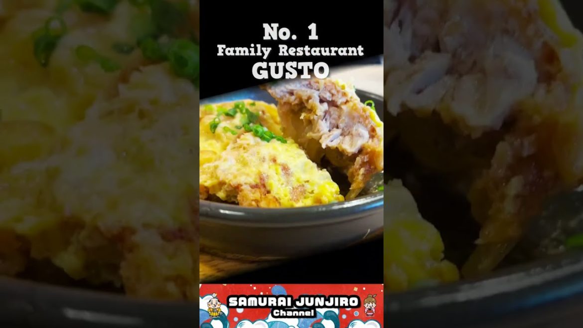 Popular Family Restaurant in Japan #Shorts