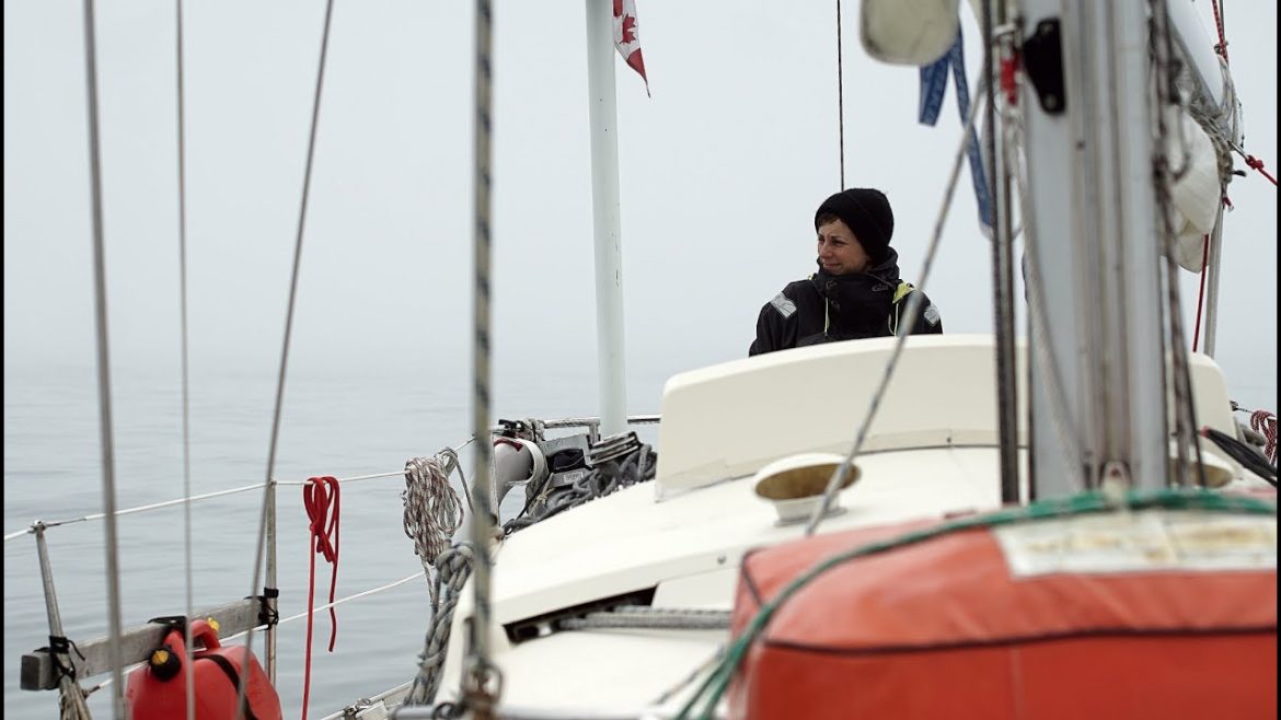 Sailing from Japan to Canada, 51 days at sea.