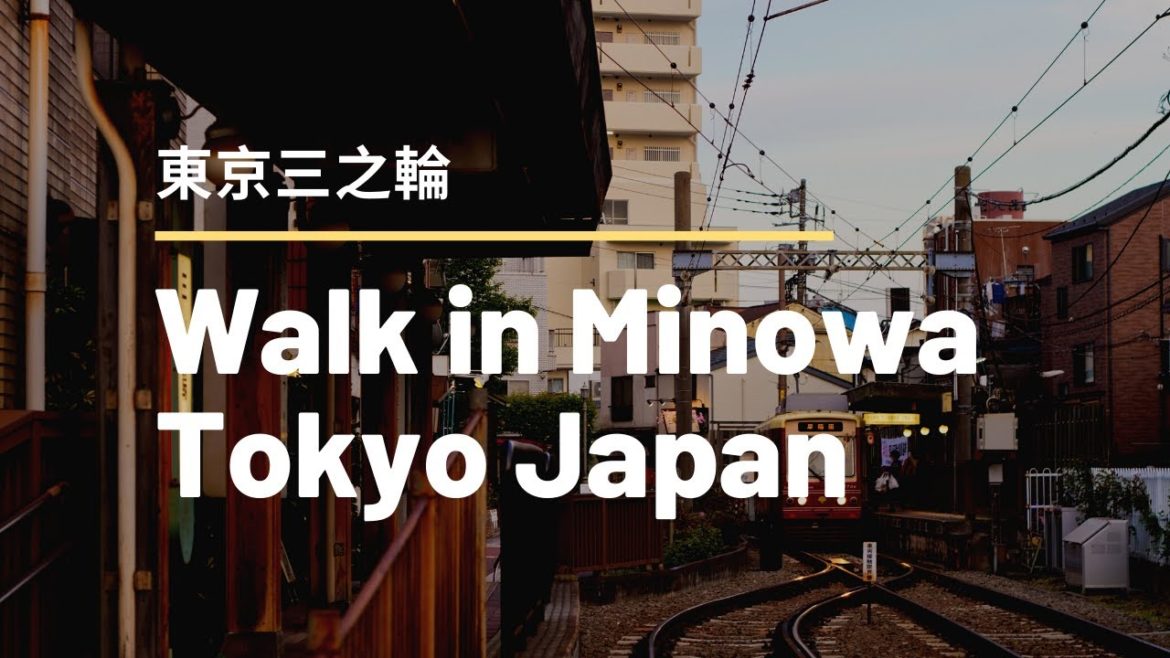 【4K】Day Walking in the shopping street of Minowa Tokyo, Japan (Subtitles for introduction) 日本東京三之輪漫步