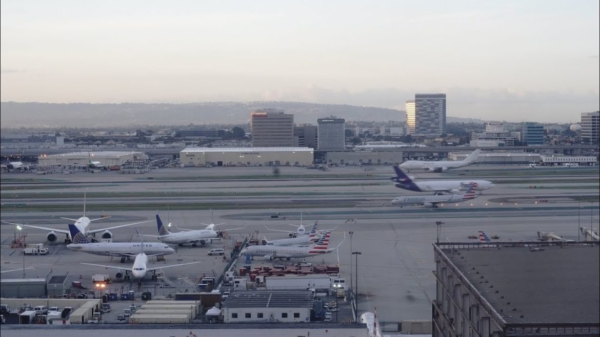 LAX Airport Live Stream Los Angeles with Air Traffic Control Conversations
