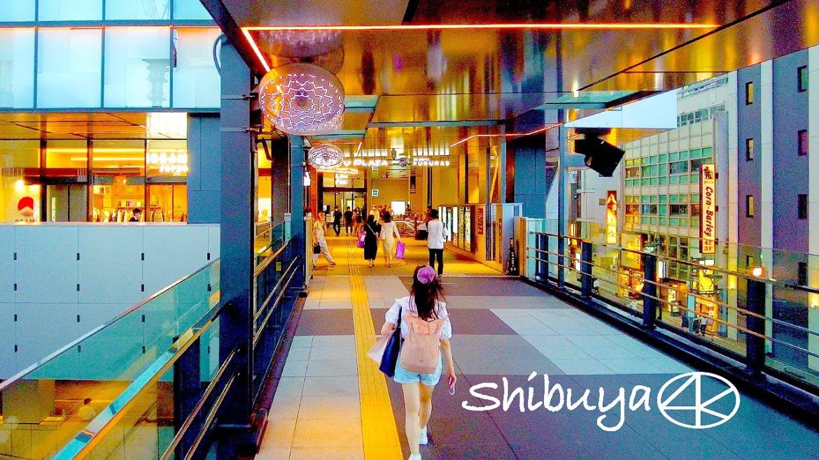 4K 夏の渋谷をウォーキング 2022年8月 東京渋谷