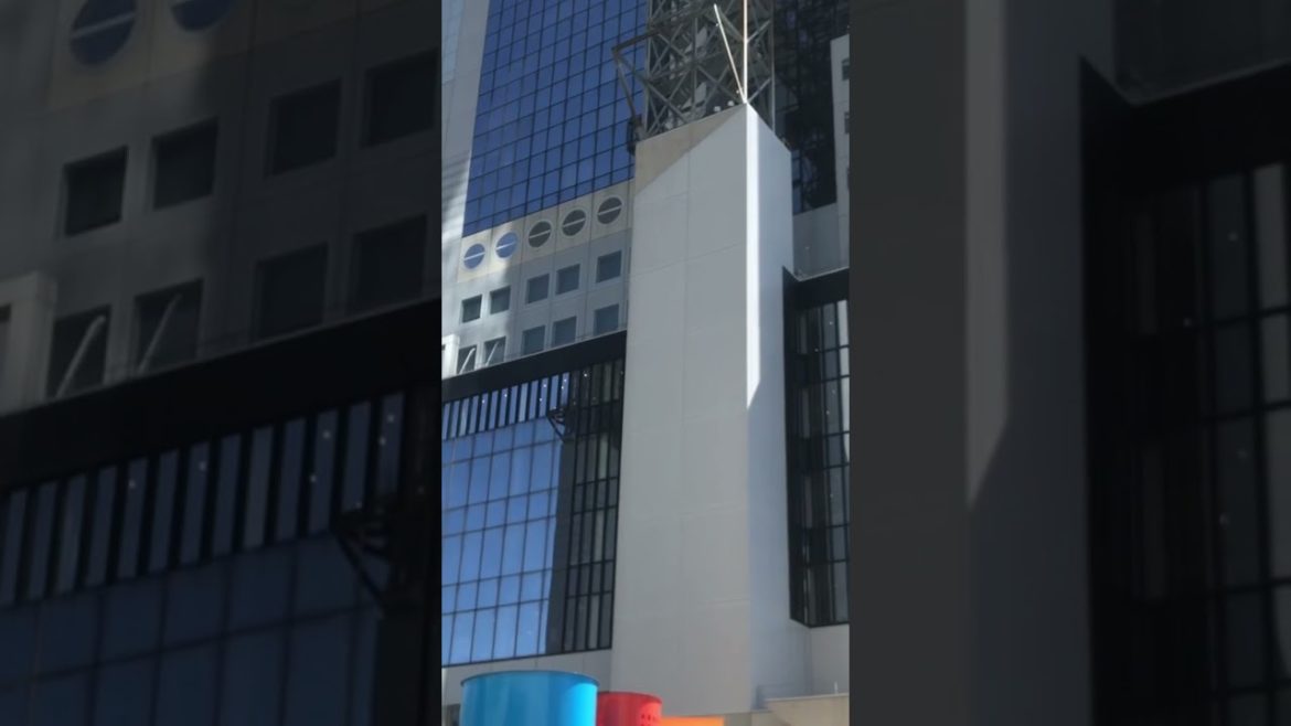 Underneath Umeda Sky Building