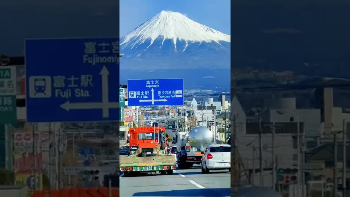 Mt. Fuji, Japan 😱😍