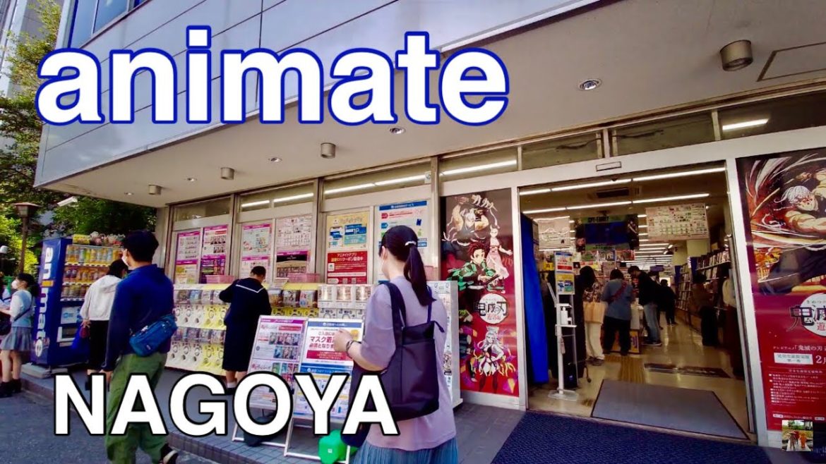 【4K】♬Directions pour ANIMATE Nagoya bifurquer ~ Japon voyage ~【名古屋】