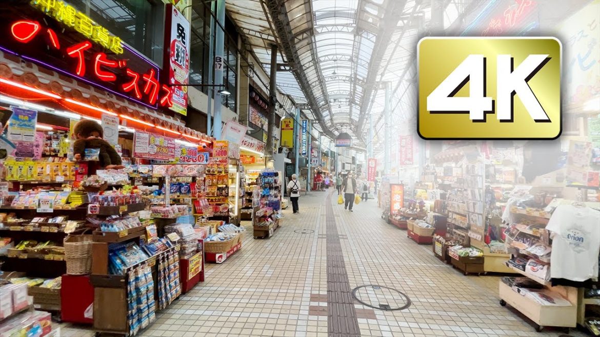 【4K】OKINAWA JAPAN-Walking Tour