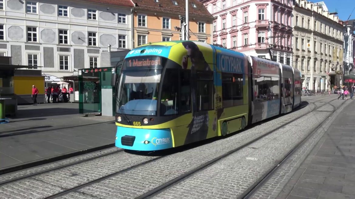 Graz (Austria) – Trains, Trams, a Funicular and steam on the Stainzerbahn Graz (Austria) - Trains, Trams, a Funicular and steam on the Stainzerbahn