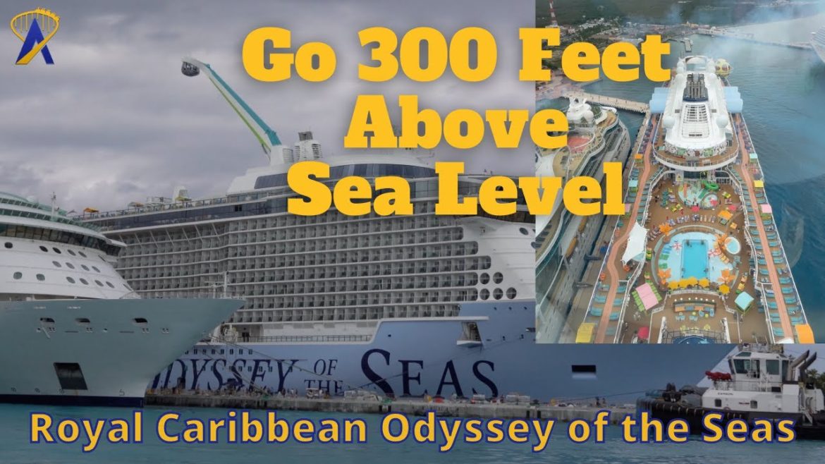Take a Ride Up on Odyssey of the Seas' North Star, Royal Caribbean at Cozumel, Mexico