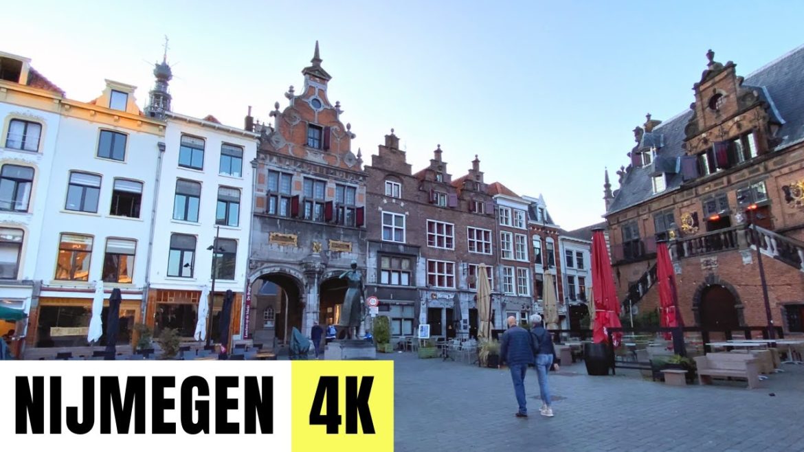 NIJMEGEN, NETHERLANDS 🇳🇱 [4K] City Centre Walking Tour — MAY 2022