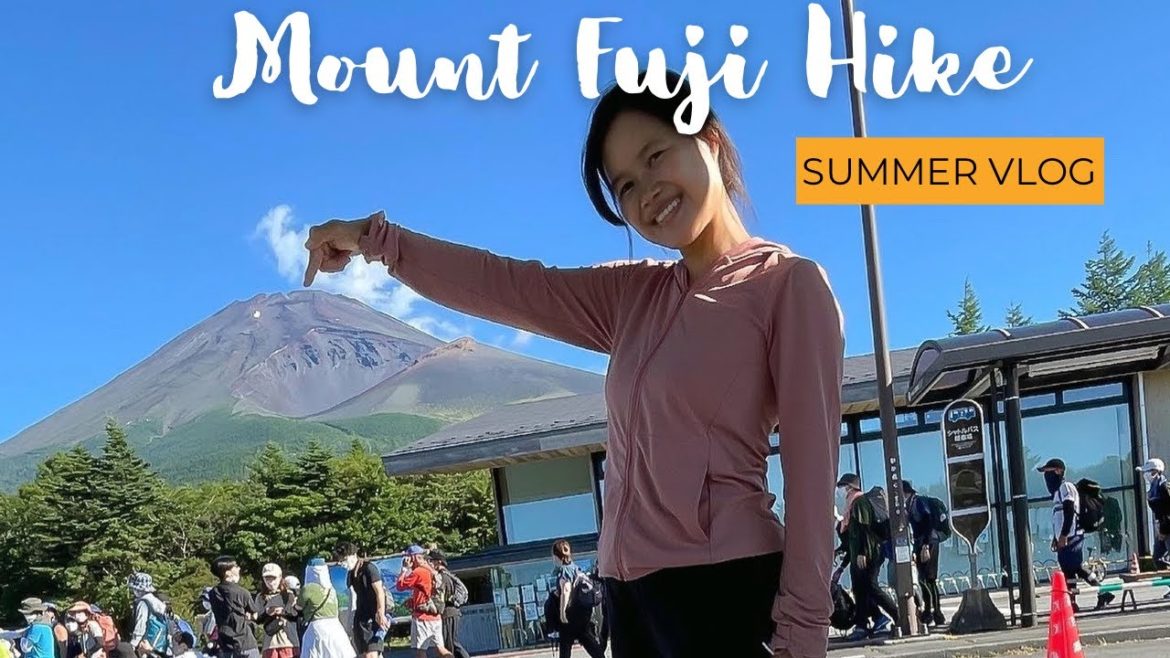 Our first attempt to HIKE AT MOUNT FUJI + hotel tour and more🏩