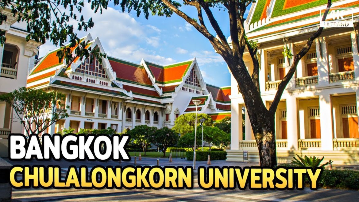 Chulalongkorn University Bangkok Walking Tour 2022 [4K]