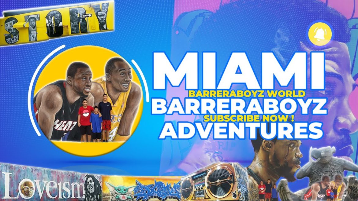 Miami Adventure #1 | Art District | Wynwood | Kobe Bryant & Dwayne Wade Murals 😱 #miami #explore Miami Adventure #1 | Art District | Wynwood | Kobe Bryant & Dwayne Wade Murals 😱 #miami #explore