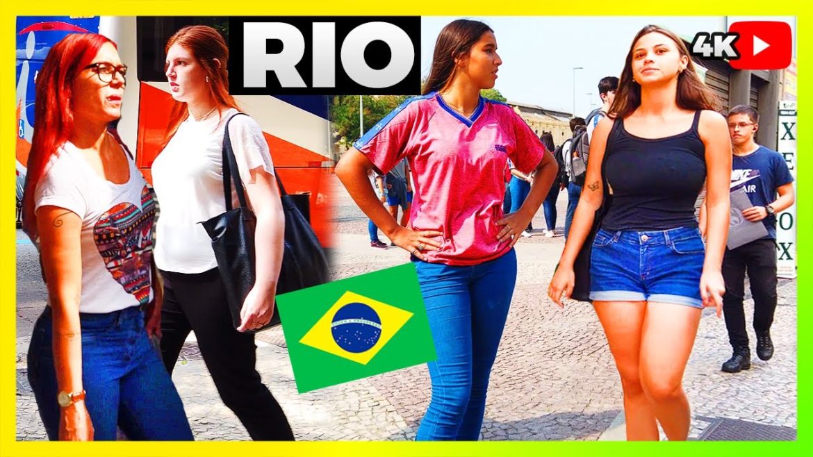 💖BEST OF RIO DE JANEIRO DOWNTOWN, BRASIL [4K] ✔️