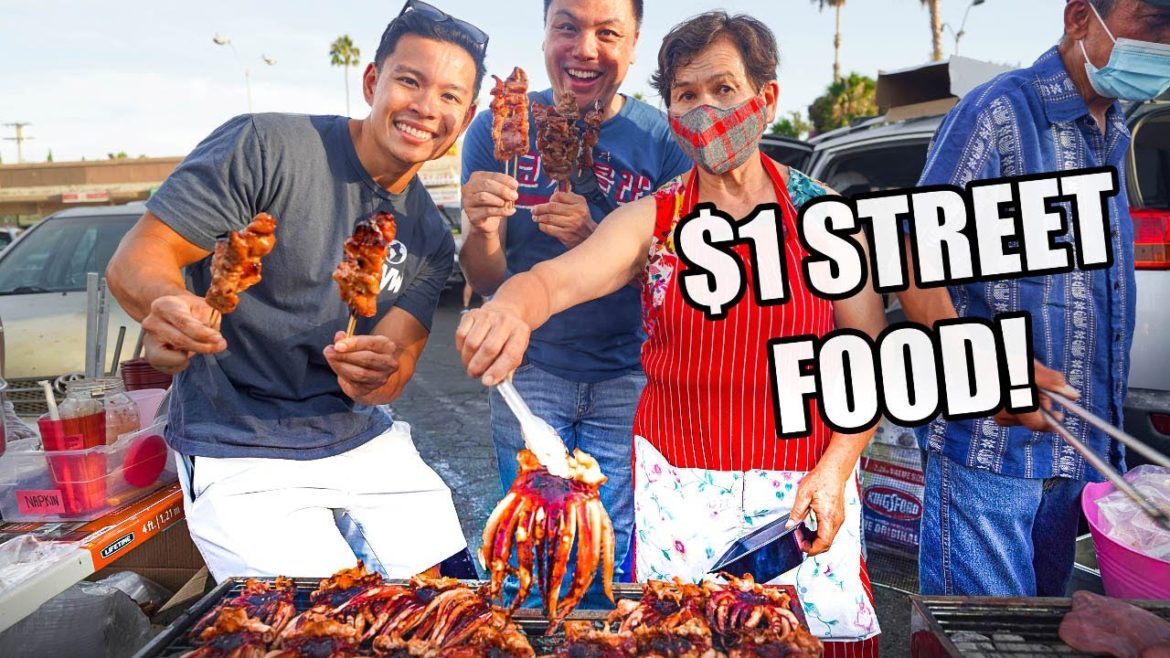 L.A.'s Biggest Thai STREET FOOD Night Market! (FULL TOUR!)