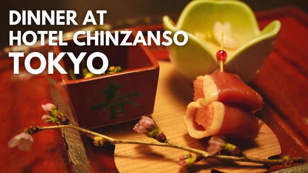Dinner at Hotel Chinzanso Tokyo | Best Restaurants in Japan|JNTO Dinner at Hotel Chinzanso Tokyo | Best Restaurants in Japan|JNTO
