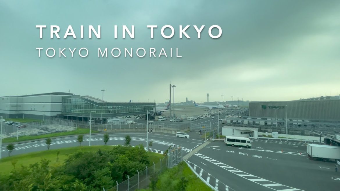 TRAIN IN TOKYO/TOKYO MONORAIL TO HANEDA AIRPORT