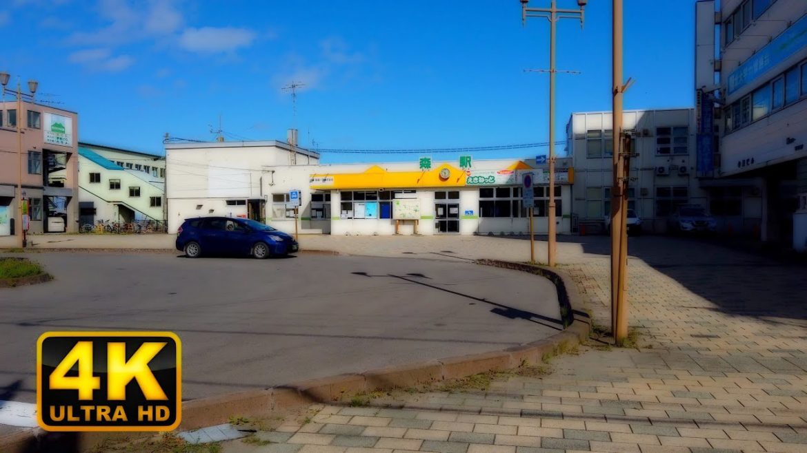 Mori, Hokkaido|Japan Walking Tour【4K】 Mori, Hokkaido|Japan Walking Tour【4K】