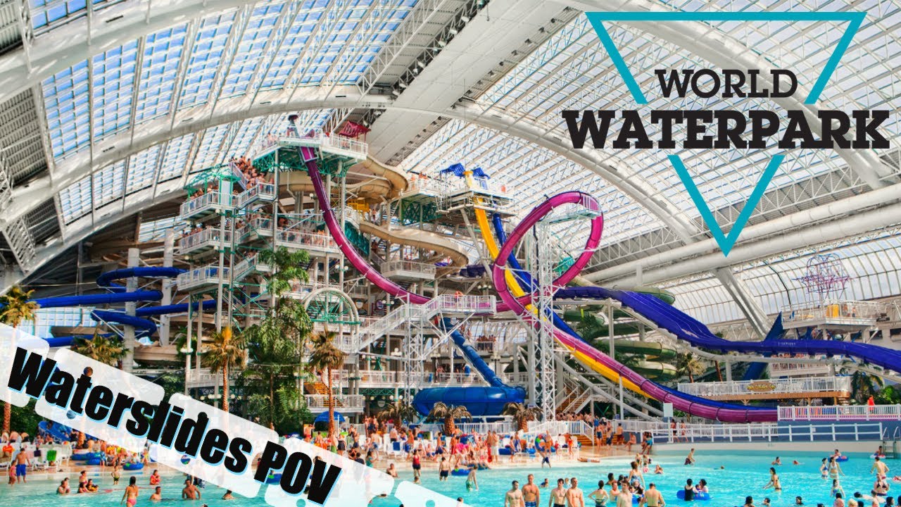 World Waterpark All Waterslides POV (2022), West Edmonton Mall