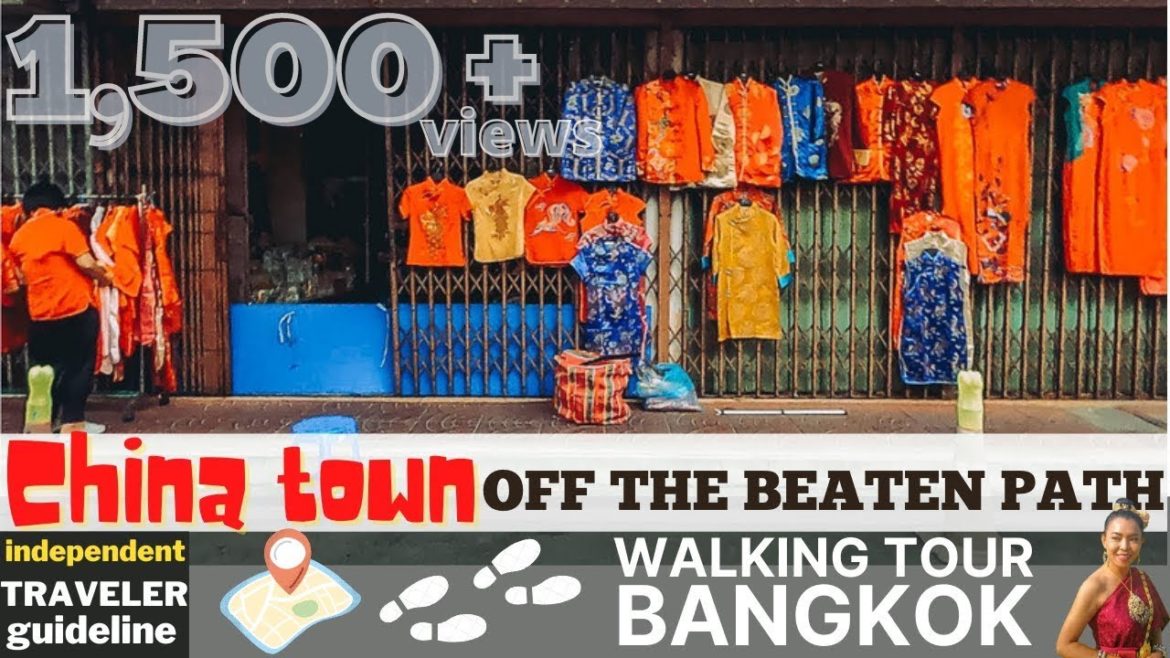 Bangkok walking tour | Off the beaten path China Town Thailand Feb.2021 | It's Thai things Bangkok walking tour | Off the beaten path China Town Thailand Feb.2021 | It's Thai things