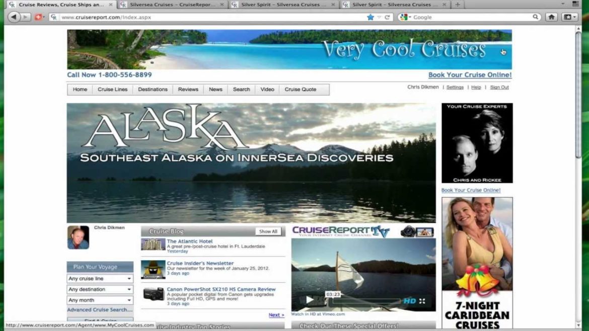 CruiseReport.com Content for Travel Agent Websites