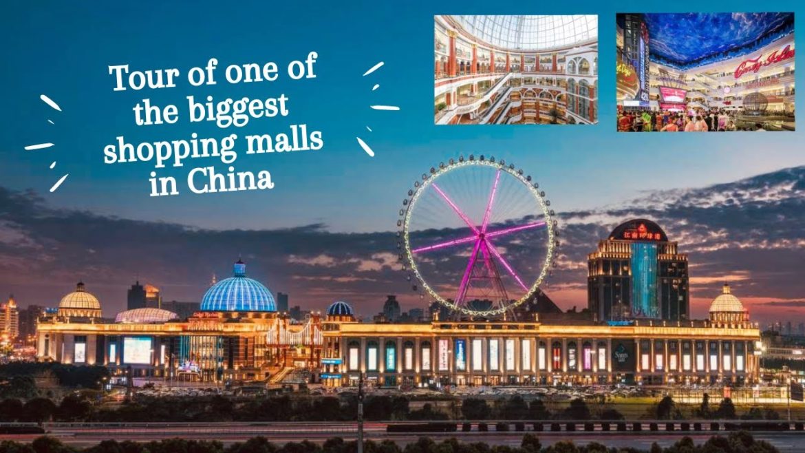 Tour of one of the biggest shopping malls in China | Global Harbor 江南环球港 | China | Chinese New Year