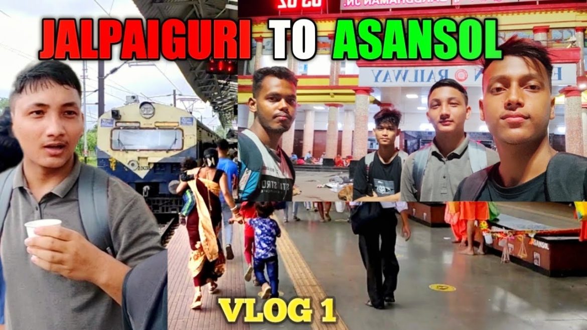 Jalpaiguri To Purulia || Jalpaiguri To Barddhaman Junction | Asansol to Purulia vlog ( part 1)