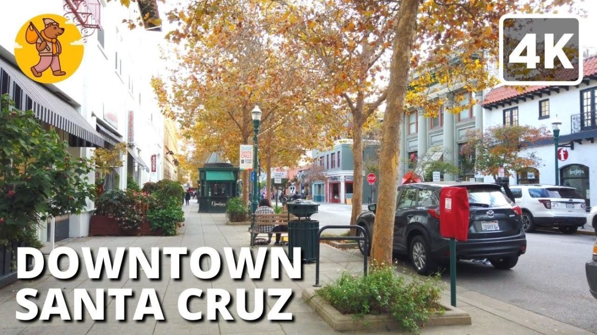 4K Downtown Santa Cruz Walking Tour | π Binaural Sound 4K Downtown Santa Cruz Walking Tour | π Binaural Sound