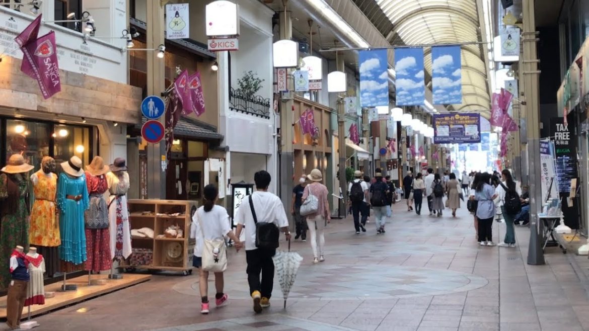 22年8月17日 雷雨の後の京都を歩く 四条大橋,先斗町,木屋町,新京極,三条通,東洞院通,烏丸錦小路 Walk around Kyoto city,Japan vlog