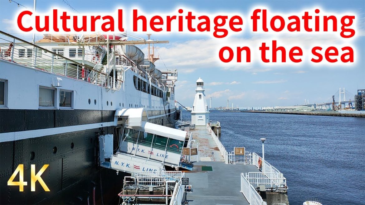 Enjoy the view of Yokohama Minato Mirai from the cultural heritage floating on the sea.