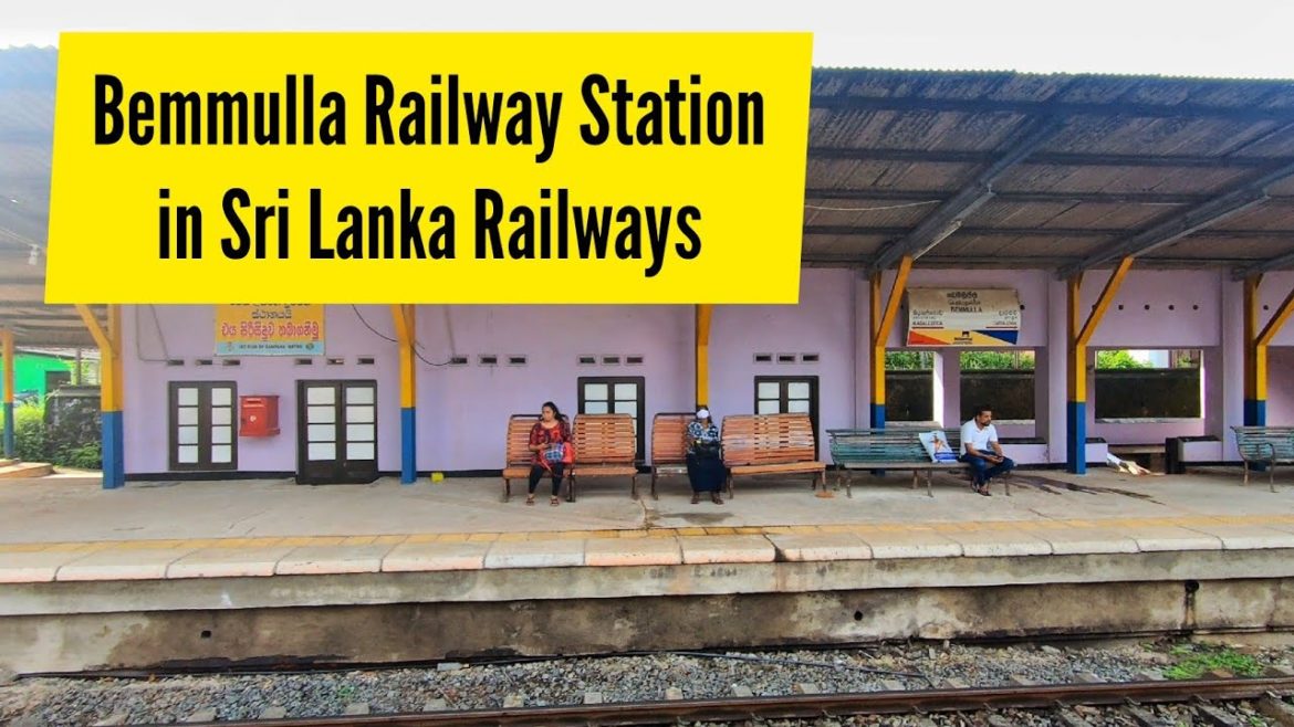 Bemmulla Railway Station in Sri Lanka