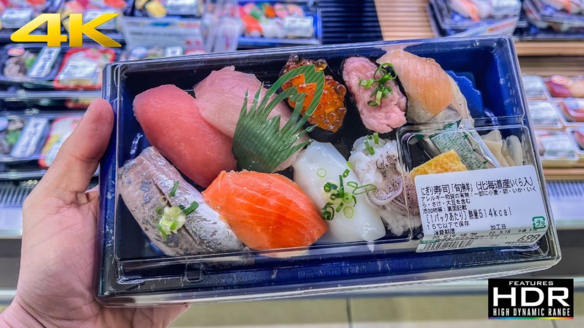 🛒🇯🇵 GROCERIES IN JAPAN | Virtual Tour Of A Local Grocery Shop In Tokyo [4K HDR]