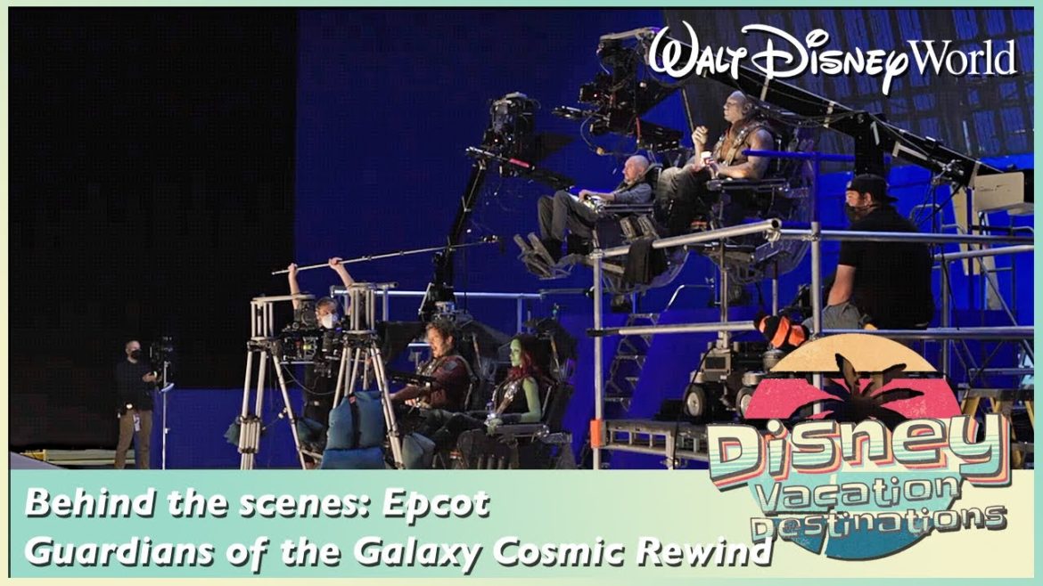 Behind the scènes: Epcot Guardians of the Galaxy Cosmic Rewind