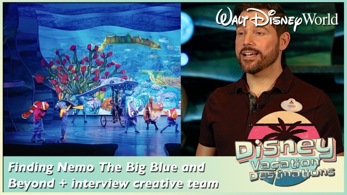 Finding Nemo The Big Blue and Beyond + interview creative team at Disney's Animal Kingdom Park Finding Nemo The Big Blue and Beyond + interview creative team at Disney's Animal Kingdom Park