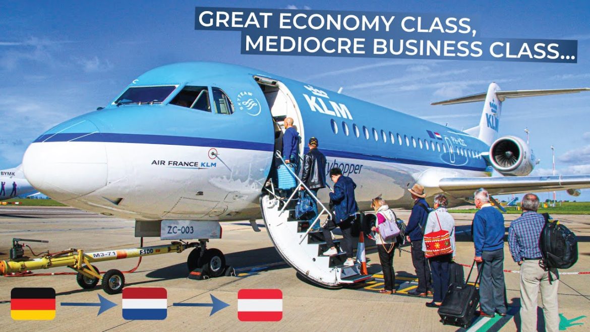 TRIPREPORT | KLM Royal Dutch Airlines (ECONOMY + BUSINESS) | Fokker 70 | Bremen – Amsterdam – Vienna TRIPREPORT | KLM Royal Dutch Airlines (ECONOMY + BUSINESS) | Fokker 70 | Bremen - Amsterdam - Vienna