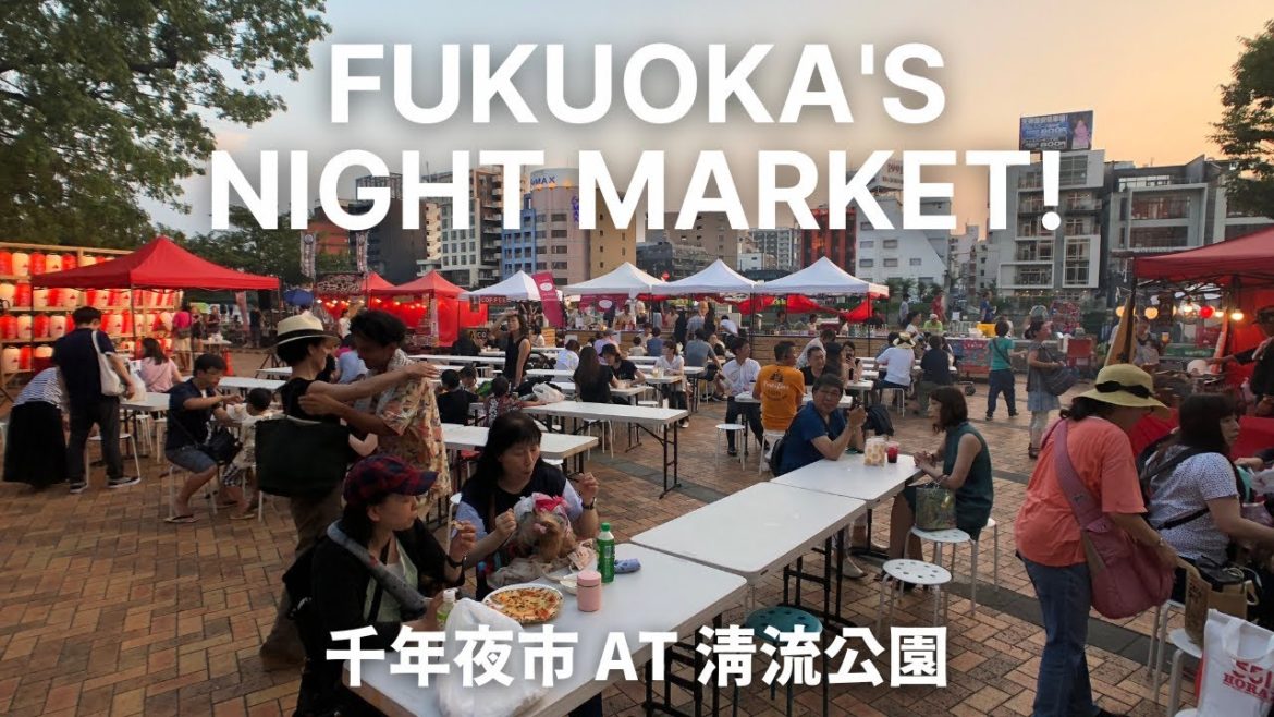 Fukuoka Freedom Night Market / 千年夜市 at 清流公園