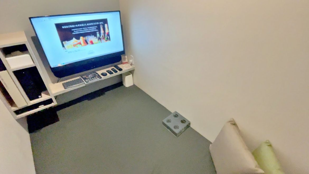 4K Private CAPSULE Room Tour in Japan Tokyo 💊🛌 Internet Cafe Hailey'5 Cafe