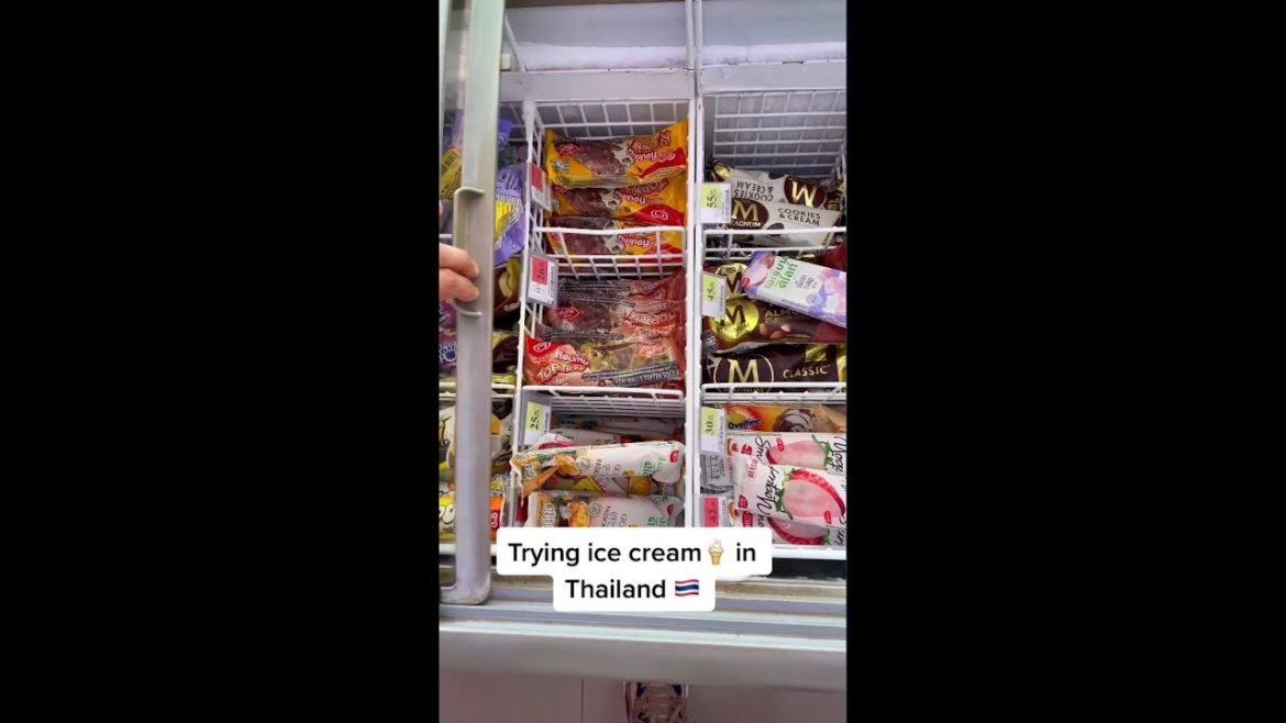 Best ice cream in Thailand🍦