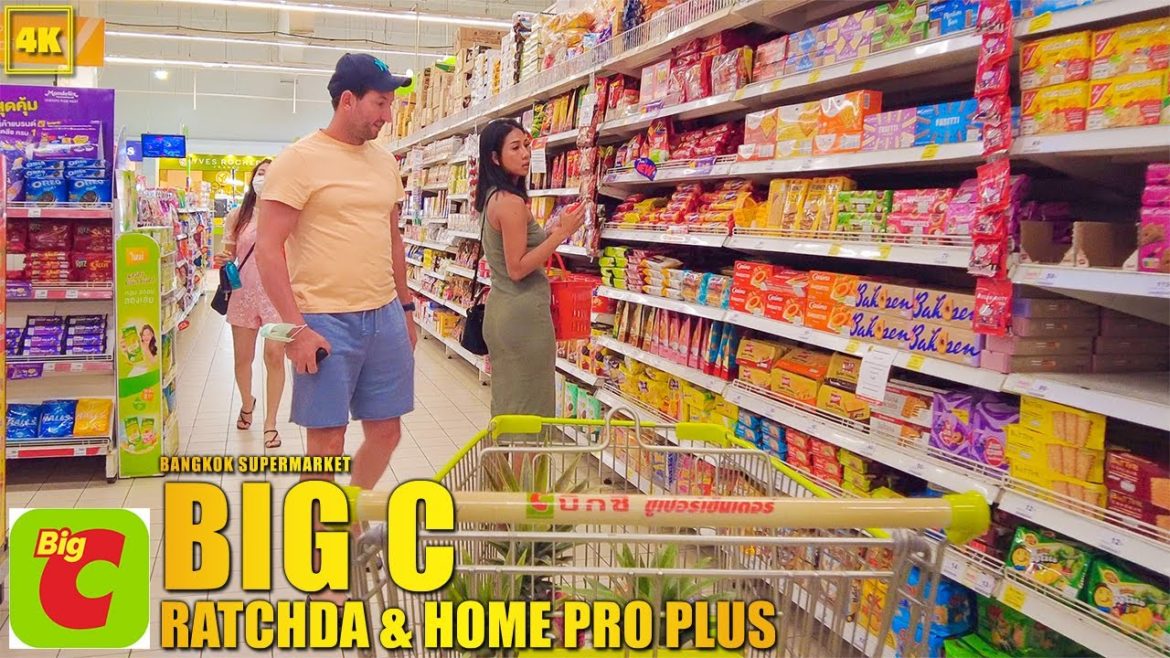 Bangkok Super market / BIG C Ratchada & HOME PRO plus