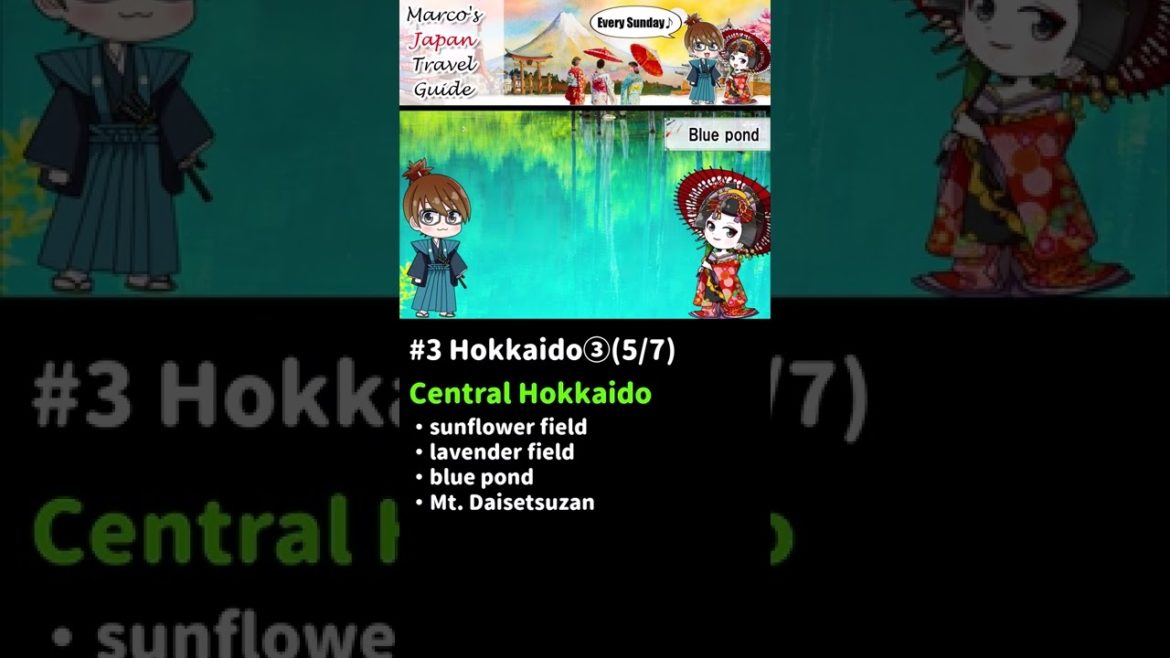 Amazing Hokkaido③ Central Hokkaido😍(5/7)#short