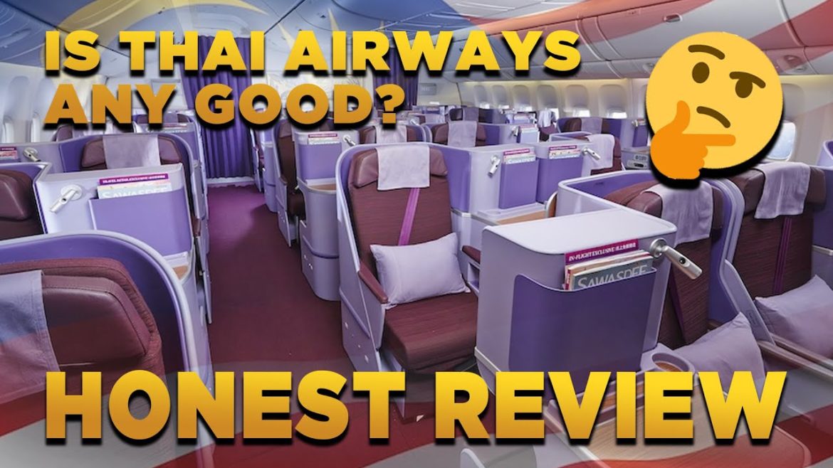 HONEST REVIEW - Thai Airways Business Class Kuala Lumpur 🇲🇾 to Bangkok 🇹🇭 Travel Vlog 2022