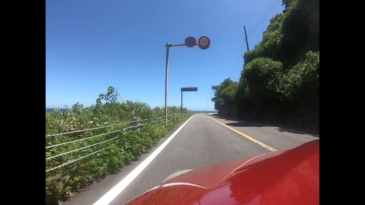 Atami to Shirahama white sand beach Driving on Coastal road Part 8, Izu, Japan Atami to Shirahama white sand beach Driving on Coastal road Part 8, Izu, Japan