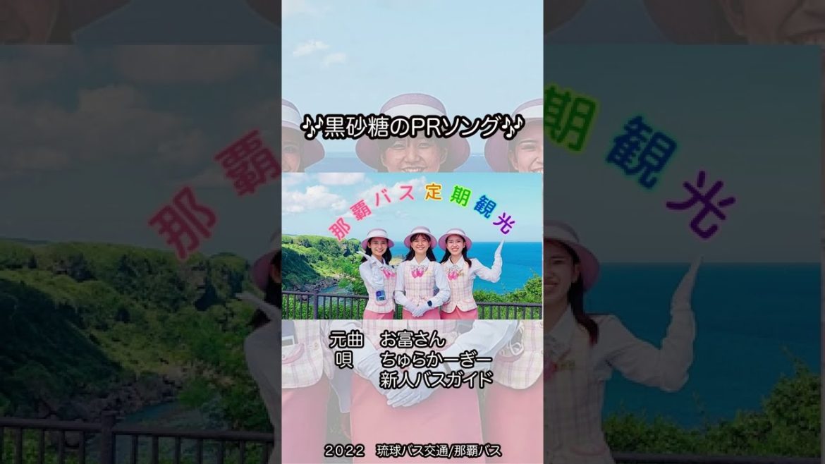 【58】ちゅらかーぎーが歌う黒砂糖のPRソング？？思わずに口ずさみたくなるメロディー♪平成生まれが歌う昭和の名曲！